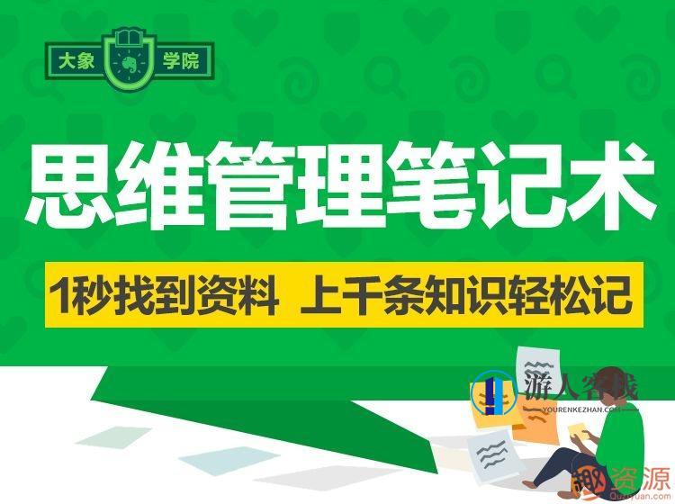 思维管理笔记术,怎样能1秒找到资料,记笔记的方法？,学习,管理,第1张