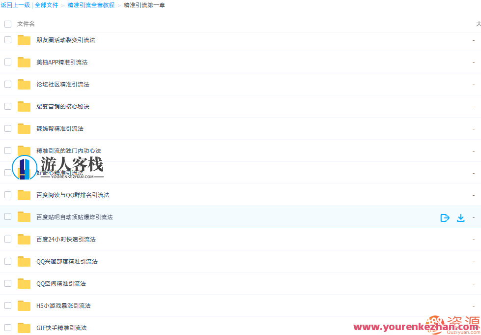 精准引流教程，引流秘籍，精准营销技巧大全,博客,论坛,第3张