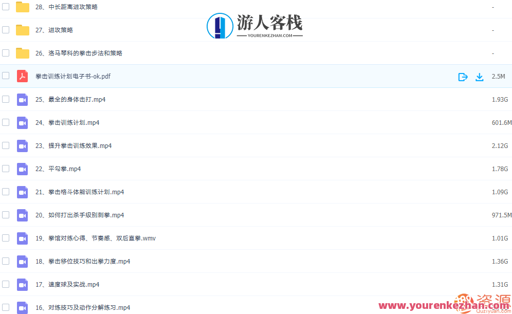 全套拳击私教视频，专业指导，轻松入门，拳击私教秘籍，入门全攻略,课程,运动,营养,专业,第4张
