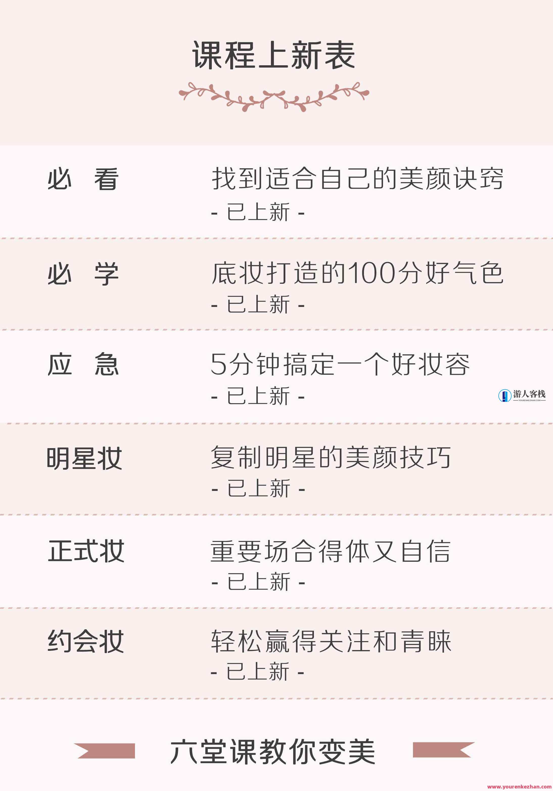 女生快速上手的美颜必修课，美颜速成课，女生实用技巧,课程,学习,影视,专业,约会,微信,创新,坚持,第16张