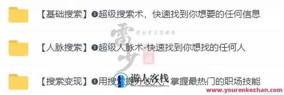 超级搜索术|让你快速找到你想要的资源、信息、人脉！智能搜索引擎，快速获取所需资讯、资源与人脉,攻略,领导,第3张