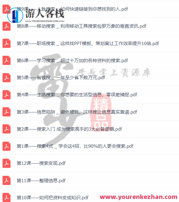 超级搜索术|让你快速找到你想要的资源、信息、人脉！智能搜索引擎，快速获取所需资讯、资源与人脉,攻略,领导,第10张