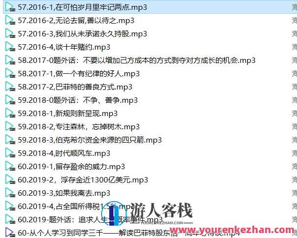 天南解读巴菲特六十年股东信，天南揭秘巴菲特六十年股东信精华,学习,直播,成长,运动,金融,第5张