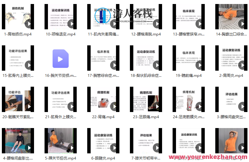 苟文强《24种疼痛康复训练营》疼痛康复训练营秘籍，苟文强24种康复训练法,第1张