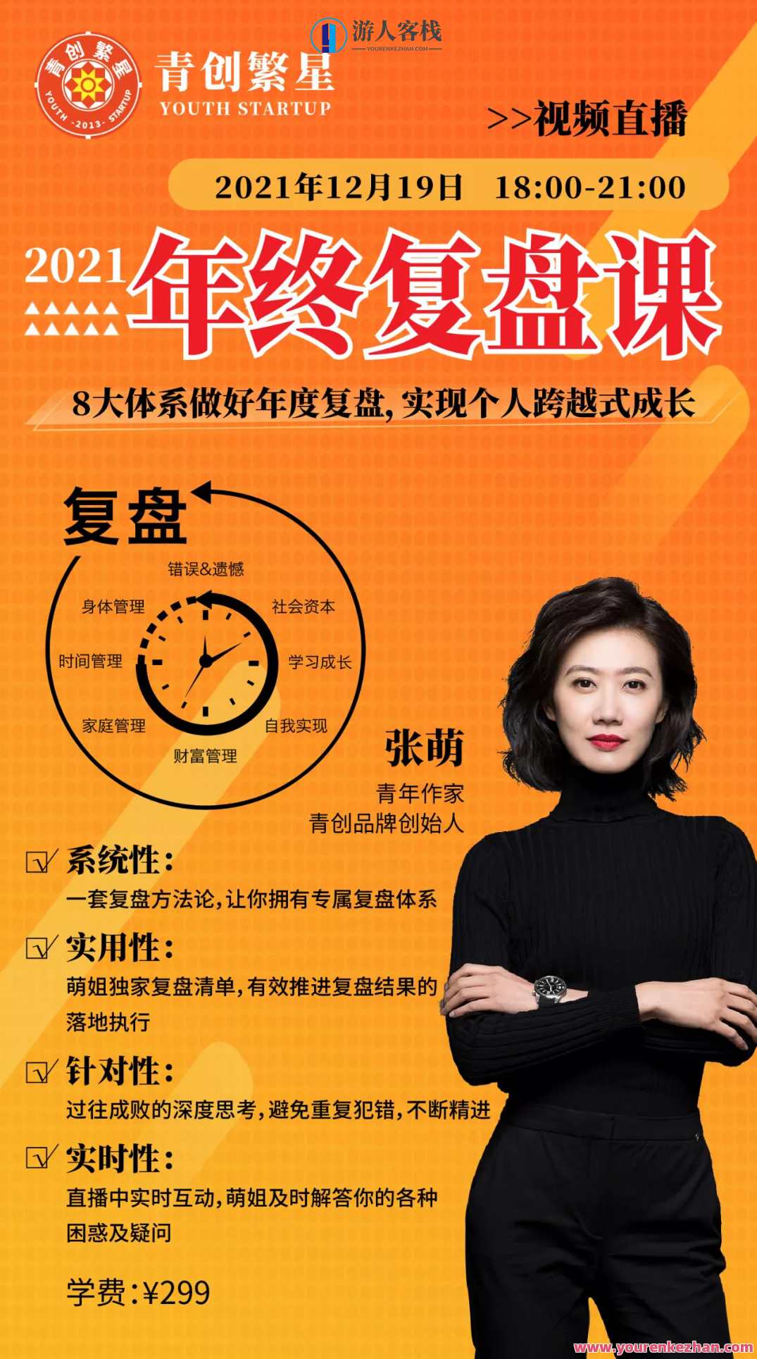 张萌萌姐・2021年终复盘课，年终复盘新征程,学习,管理,发展,目标,成长,第1张