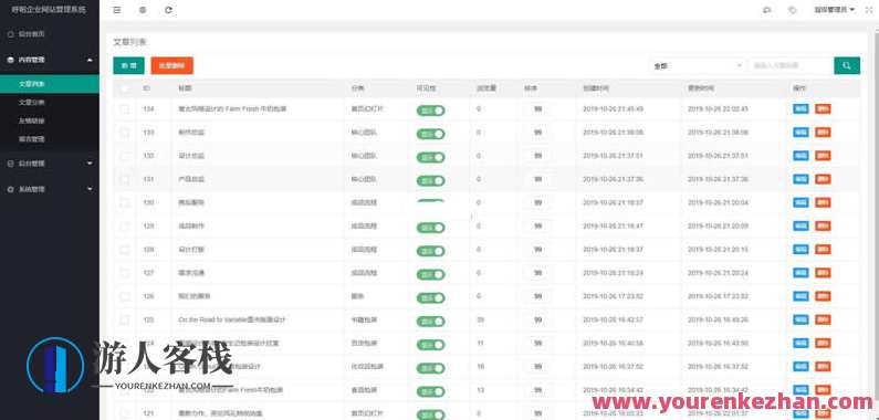 HulaCWMS呼啦企业网站管理系统 v3.0.4，呼啦企业网站管理新纪元，智能管理，高效运营,管理,模板,专业,支持,网站模板,第2张