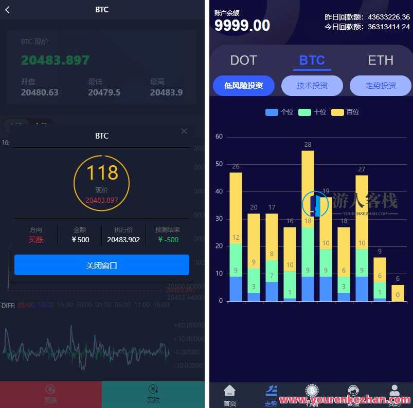 全新平台UI微盘系统微交易单中文开源可以二次开发，智能微盘平台开发新篇章，UI优化、微交易单开源与二次开发,第3张