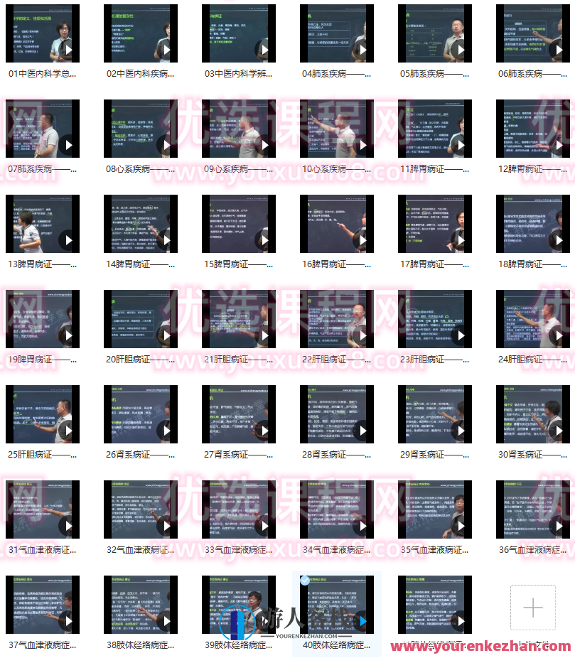 医承有道学堂 中医内科学精讲视频课，中医内科学精讲视频课 续学堂之门,中医,第1张