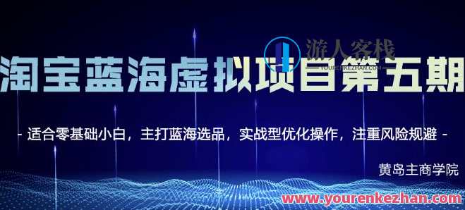 黄岛主淘宝虚拟无货源3.0+4.0+5.0，适合零基础小白，主打蓝海选品，淘宝虚拟无货源新纪元 黄岛主精选蓝海商品3.0+4.0+5.0，助力小白创业,课程,学习,网盘,微信,直播,第1张