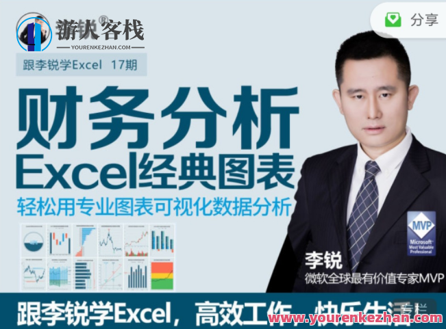 十七期：李锐Excel财务分析经典图表，李锐Excel财务分析图表之十七期，图表引领财务决策,网盘,办公,第1张