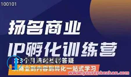 王扬名・商业服务IP孵化训练营，从商业到内容到转化一站式学习培训百度搜索云盘分享，王扬名商业服务IP孵化训练营，内容驱动转化，一站式培训探索