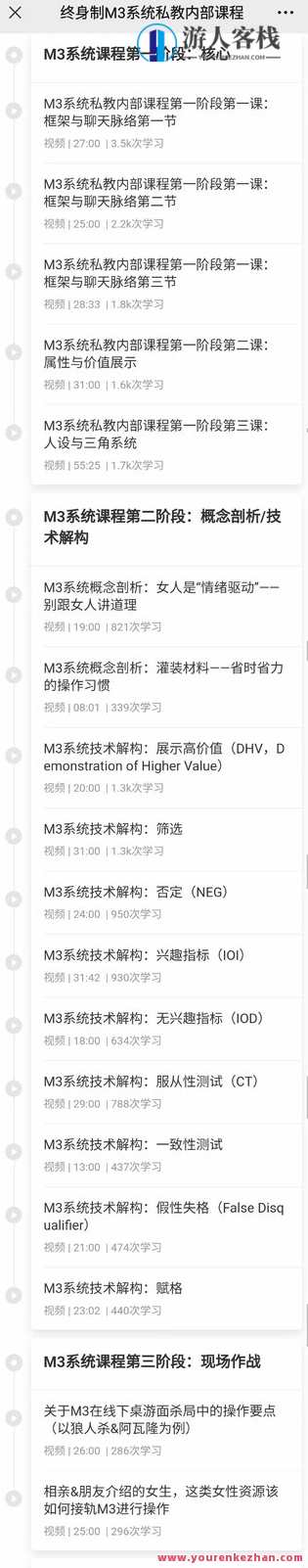 黑猫染色体《终身制M3系统软件私教内部结构课程》黑猫染色体，终身制M3系统软件私教内部结构课程解锁秘籍,课程,第2张