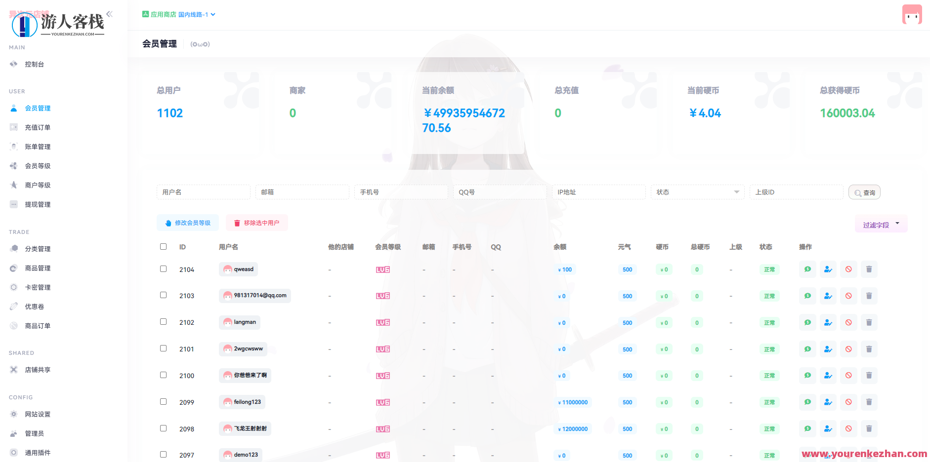 异次元店铺产品系统PHP源代码带付款，异次元店铺系统PHP支付源代码