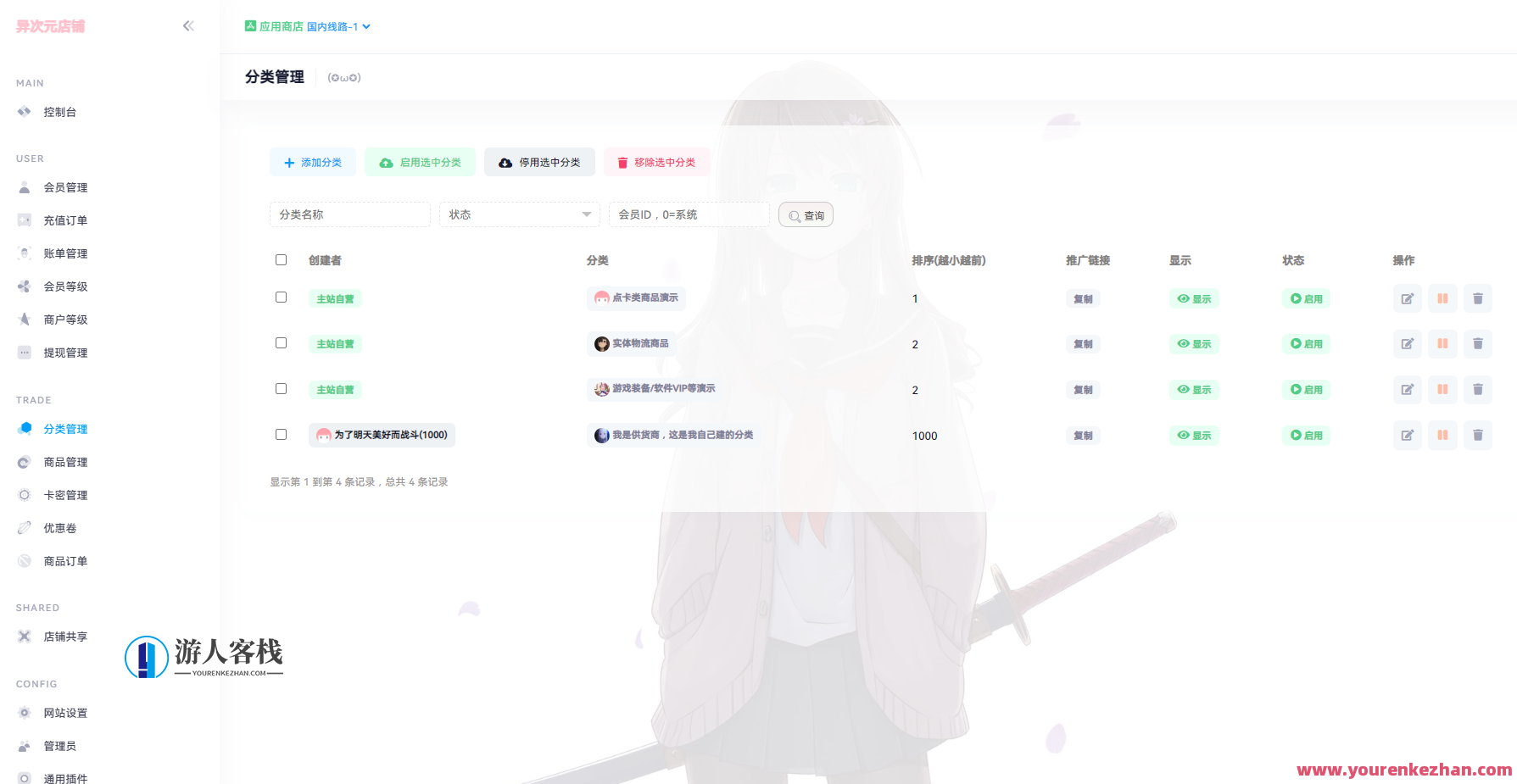 异次元店铺产品系统PHP源代码带付款，异次元店铺系统PHP支付源代码,管理,模板,发展,支付,服务器,商城,手机游戏,论坛,软件开发,第2张