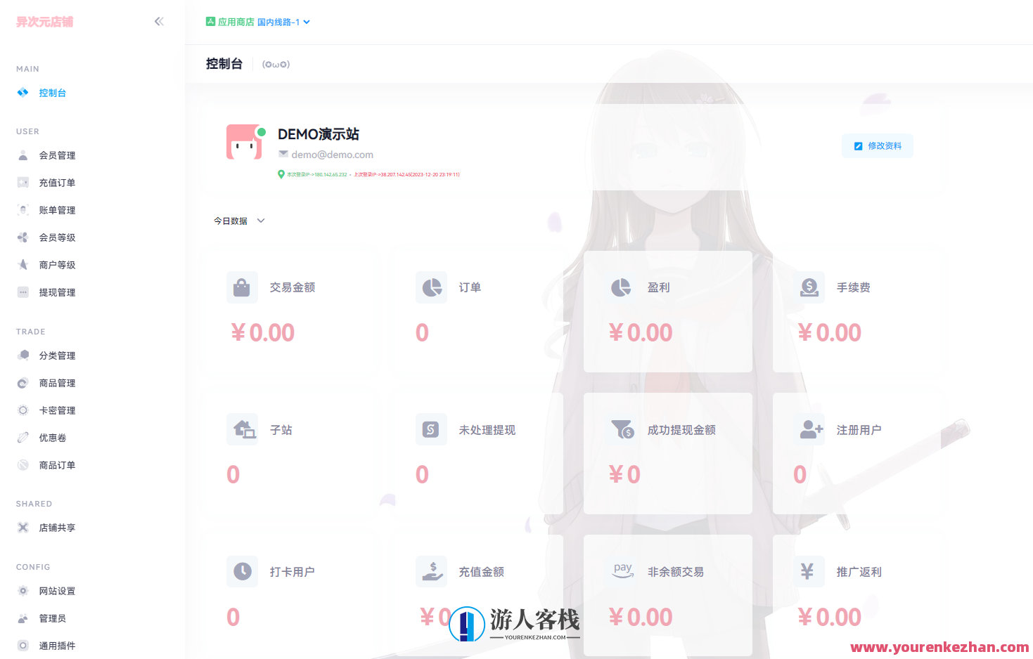 异次元店铺产品系统PHP源代码带付款，异次元店铺系统PHP支付源代码,管理,模板,发展,支付,服务器,商城,手机游戏,论坛,软件开发,第6张