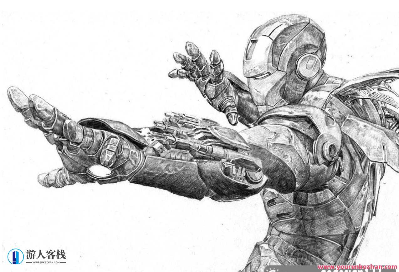 安德列素描画提高班【画面质量还好】（唯伟）艺术素描进阶班，提升画面质量,第1张