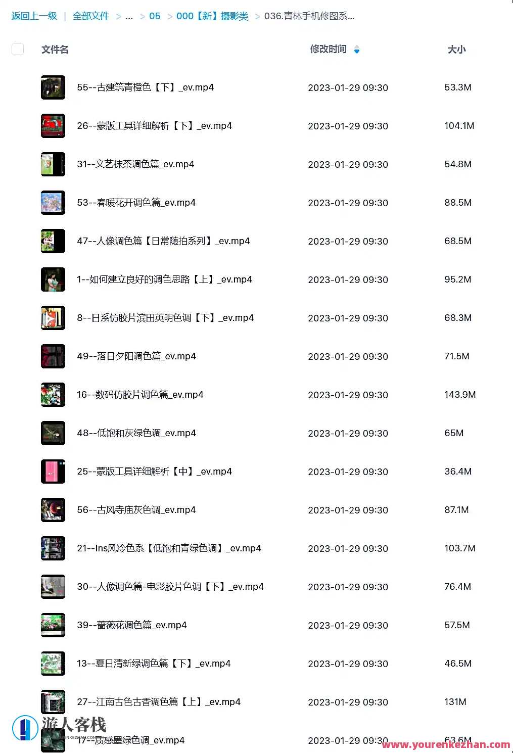 青林手机修图系统课程，手机修图技术进阶课程,课程,第1张