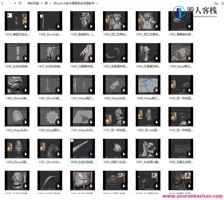 ZBrushQ版卡通角色全流程教学，ZBrush Q版卡通角色全流程教学秘笈,第3张