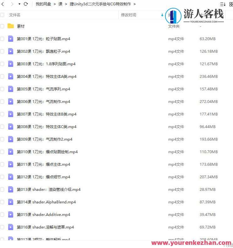 黄捷Unity3d二次元手绘与CG特效制作第48期，黄捷Unity3D二次元手绘与CG特效制作进阶班第四十八期,第2张