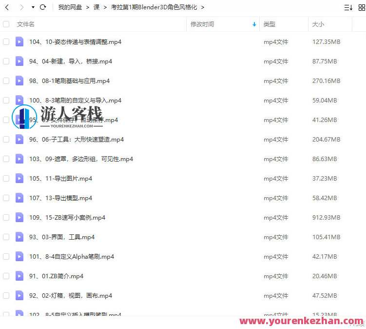 考拉第1期Blender3D角色风格化主要表现【画质高清仅有视频】Blender3D角色风格化一期高清表现炫彩画质,第2张