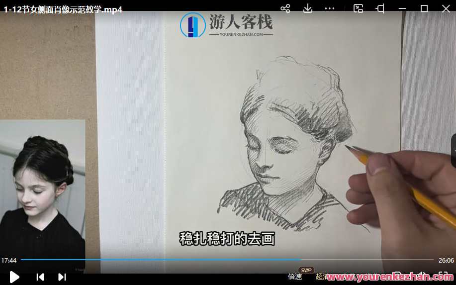 列宾美院姜毅速写2022年，艺术速写新篇章，姜毅画作续写,第2张