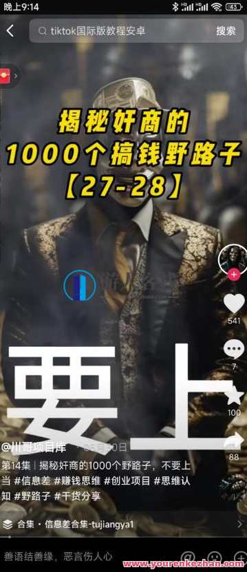 1000个野路子信息差保姆式教程，副业每天变现3000玩法百度云盘分享，野路子副业秘籍，每日收益3000元教程分享,课程,人工智能,副业,第2张