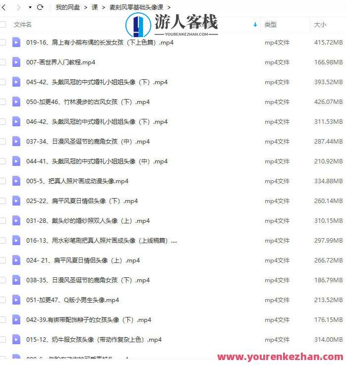 麦刻风2022零基础头像课ipad入门商业插画接单，麦刻风2022插画新起点，零基础iPad入行商业插画接单,第1张