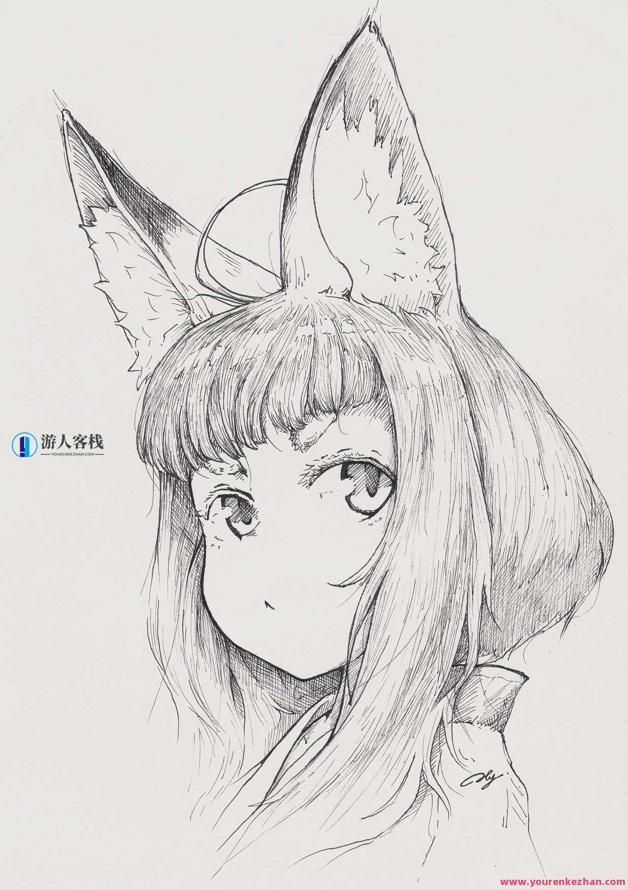 原画插画教程零基础CG漫画 SAI线稿笔刷手绘画数位板绘课，数字绘画入门，从零基础到数位板绘的Sai线稿笔刷手绘教程