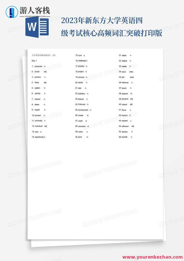 新东方大学英语四级全程班【2020年6月】视频+讲义 新东方四级核心2000词 百度云分享_蓝星智库视频课程,新东方英语四级备考秘籍,全程班视频+讲义速览,课程,学习,影视,直播,蓝星智库,第1张 新东方大学英语四级全程班【2020年6月】视频+讲义 新东方四级核心2000词 百度云分享_蓝星智库视频课程,新东方英语四级备考秘籍,全程班视频+讲义速览,课程,学习,影视,直播,蓝星智库,第1张