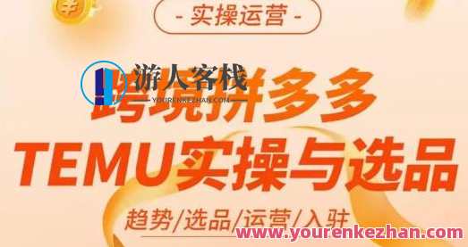 伍跃・跨境拼多多TEMU实操与选品，趋势/选品/运营/入驻百度云盘分享，拼多多跨境实战，TEMU选品趋势分享,课程,影视,管理,发展,电商,电子商务,第1张