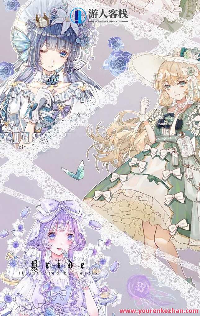 【月半狼叫】商业lolita立绘设计班2019年【画质高清】月半狼叫，2019年lolita立绘设计班高清班程,第3张