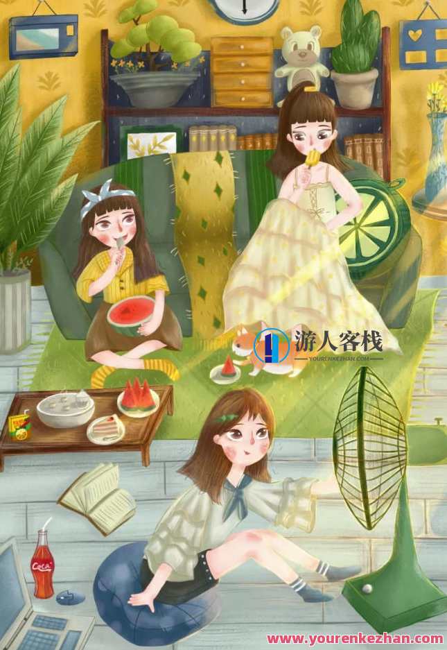 (蓝子云)蓝贵莲插画第28期【2020年7月结课】蓝贵莲插画第28期结课之作