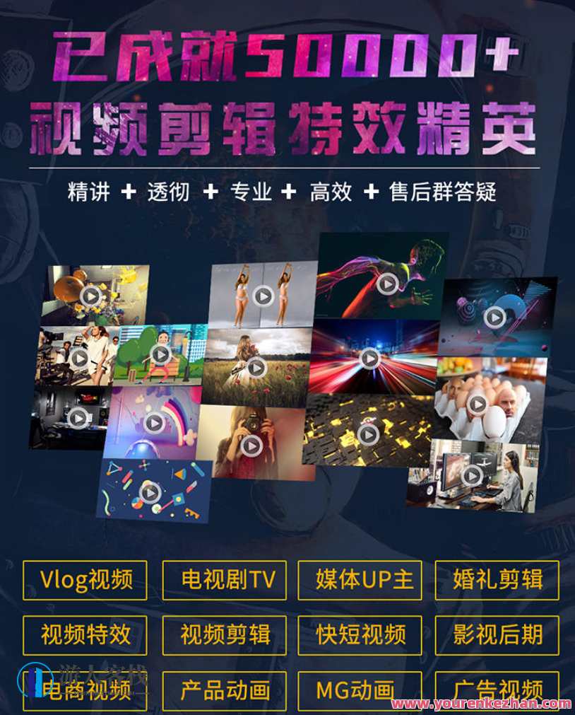 陈京京AE从0基础到大神【画质高清有素材】陈京京AE从新手到大神秘籍，[超值资源] 画质高清素材大放送,课程,学习,影视,理解,模板,定位,目标,运动,脚本,第2张