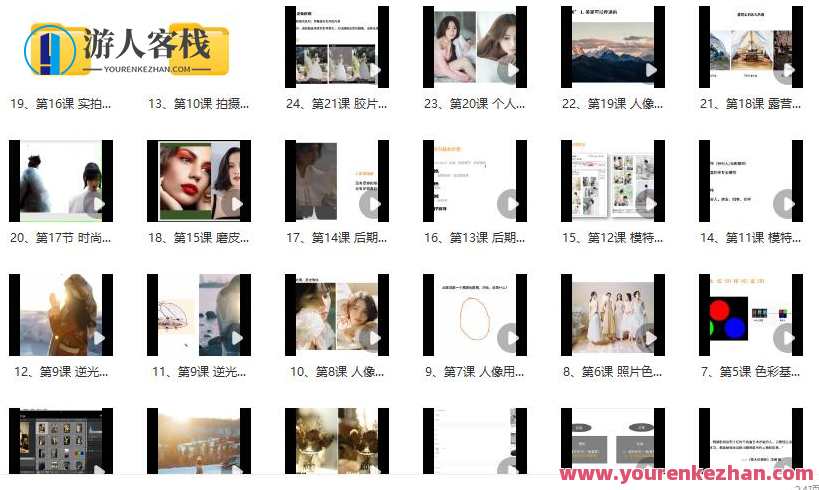 花间摄影学院2022人像摄影第7期 拍照前期的准备工作，如何写策划. 百度云盘分享 摄影策划大揭秘，拍照前期的准备工作与百度云盘分享,课程,影视,艺术,沟通,摄影,第2张