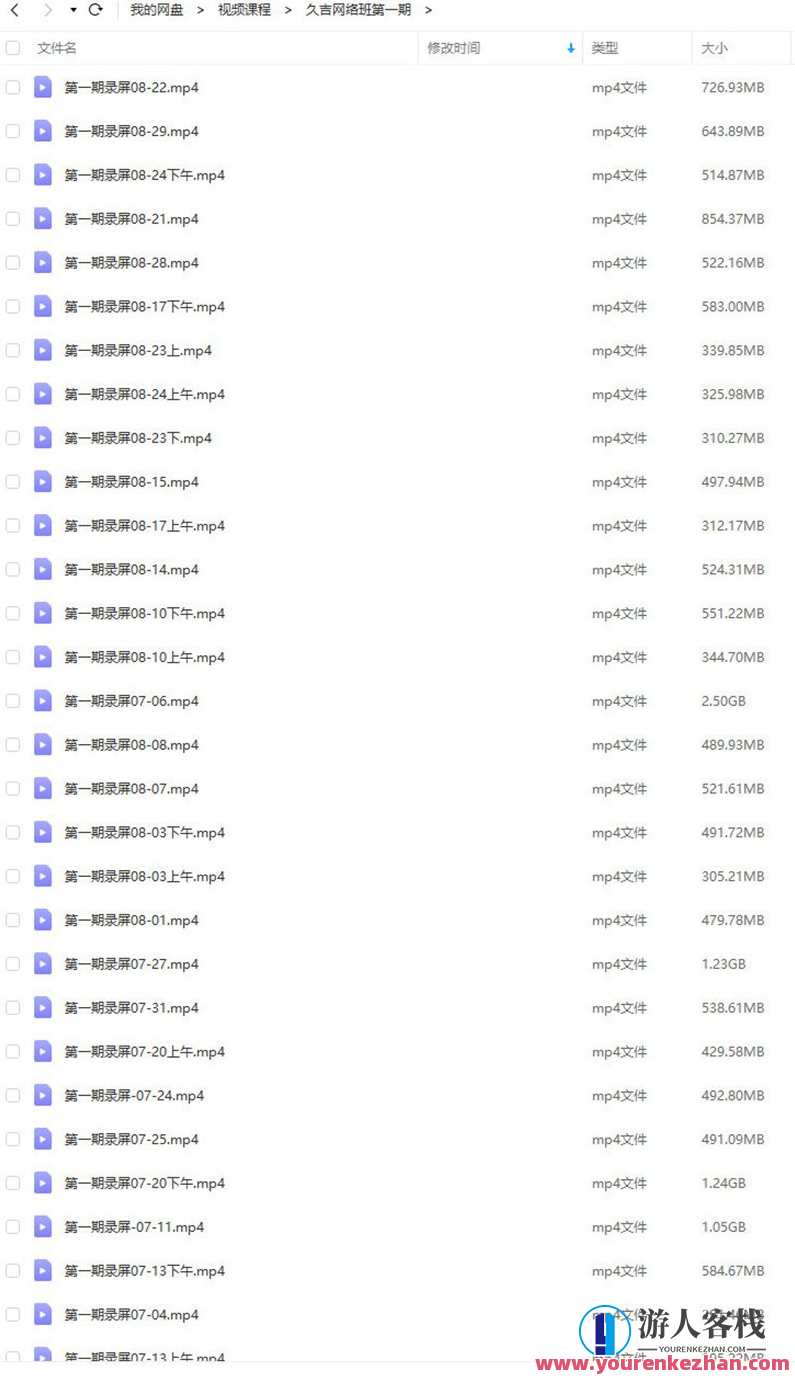 久吉原画网络班第一期【画质高清】百度云分享，原画班第一期高清分享，画质升级，百度云速递,第2张