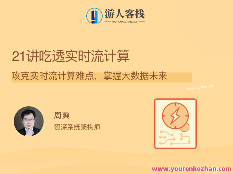 21讲吃透实时流计算，攻克实时流计算难点，掌握大数据未来，实时流计算突破技巧，掌握难点，把握大数据未来之道