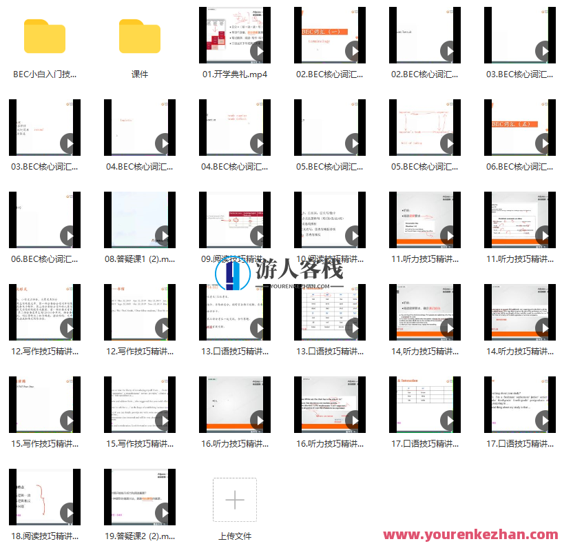 周思成BEC中级寒假全程班百度云分享，周思成BEC中级寒假全程班百度云学习资料分享,课程,学习,专业,目标,领导,沟通,第2张