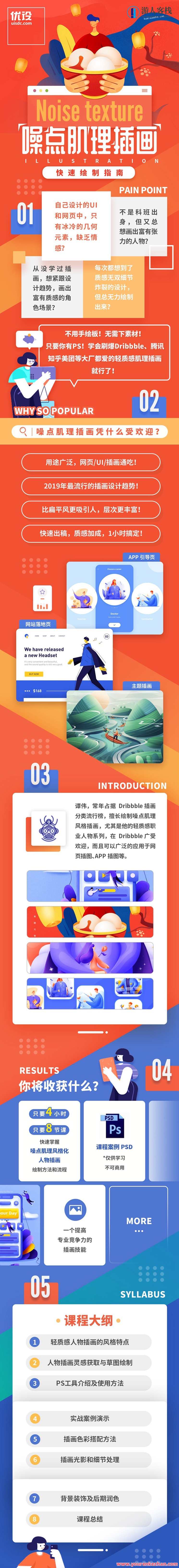 优设-零基础噪点肌理插画快速绘制指南百度云分享，零基础快速绘制噪点肌理插画指南百度云分享,课程,学习,专业,第1张