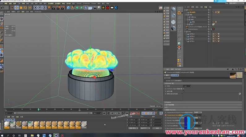 ENJOYCG-C4D写实美食系列全流程教学百度云分享，美食制作全流程教学，ENJOYCG-C4D写实分享