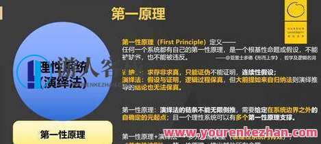第一性原理·什么是顶级智慧的至简之道，智慧至简·第一原理之道,课程,影视,专业,理解,第1张