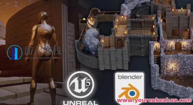 Blender和UE5暗黑地牢RPG游戏制作 百度云盘分享，暗黑地牢RPG制作宝典，Blender与UE5分享
