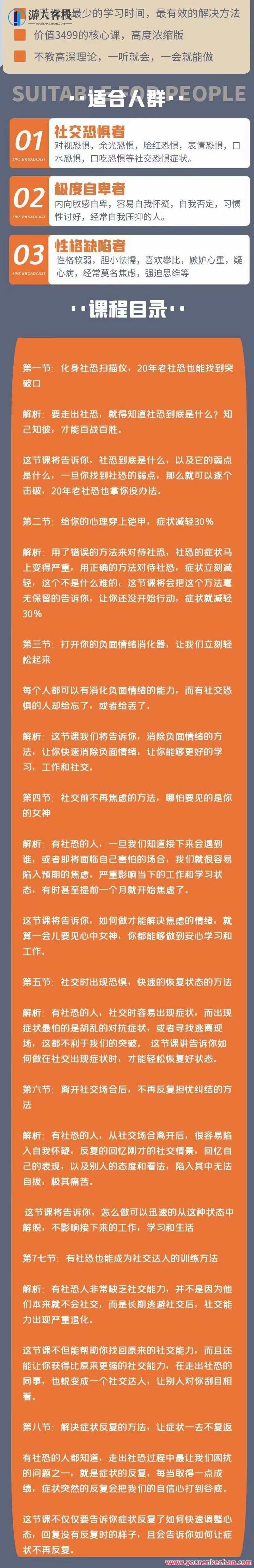 阿伦老师《社交恐惧必修课》社交恐惧必修课之阿伦老师辅导,课程,学习,直播,攻略,第2张