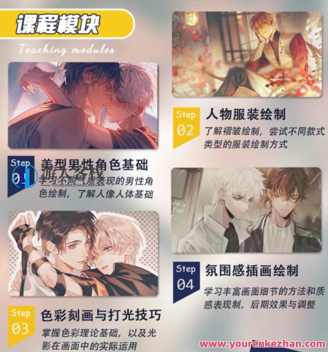 萬事皆虛2022美型男性角色创作基础 百度云盘分享，萬事皆虛美型男性角色创作秘笈 百度云盘资料分享,影视,第2张