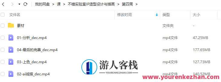 不错实验室2022插画与IP造型设计 百度云盘分享，创意无限插画新篇章，2022年度IP造型设计与百度云盘分享,课程,影视,第4张