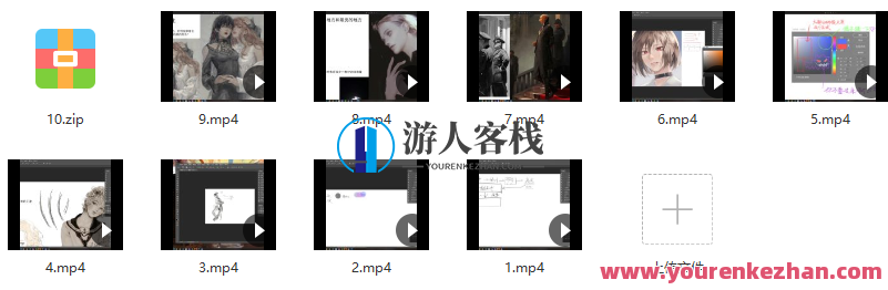 台古2022典雅风厚涂插画提升第三期 百度云盘分享，古韵今风，典雅风厚涂插画提升第三期百度云盘分享,课程,学习,影视,第2张