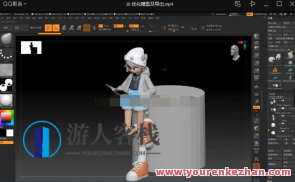 niaoniao第2期zbrush课百度云盘分享，ZBrush第二期课程百度云盘分享，精彩内容不容错过,课程,影视,第1张
