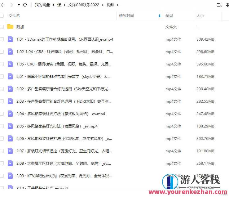 文洋Corona8室内设计3dmax2022秋季班百度云盘分享，室内设计盛夏季班，Corona8 3DMax实战分享,课程,影视,后期制作,第3张