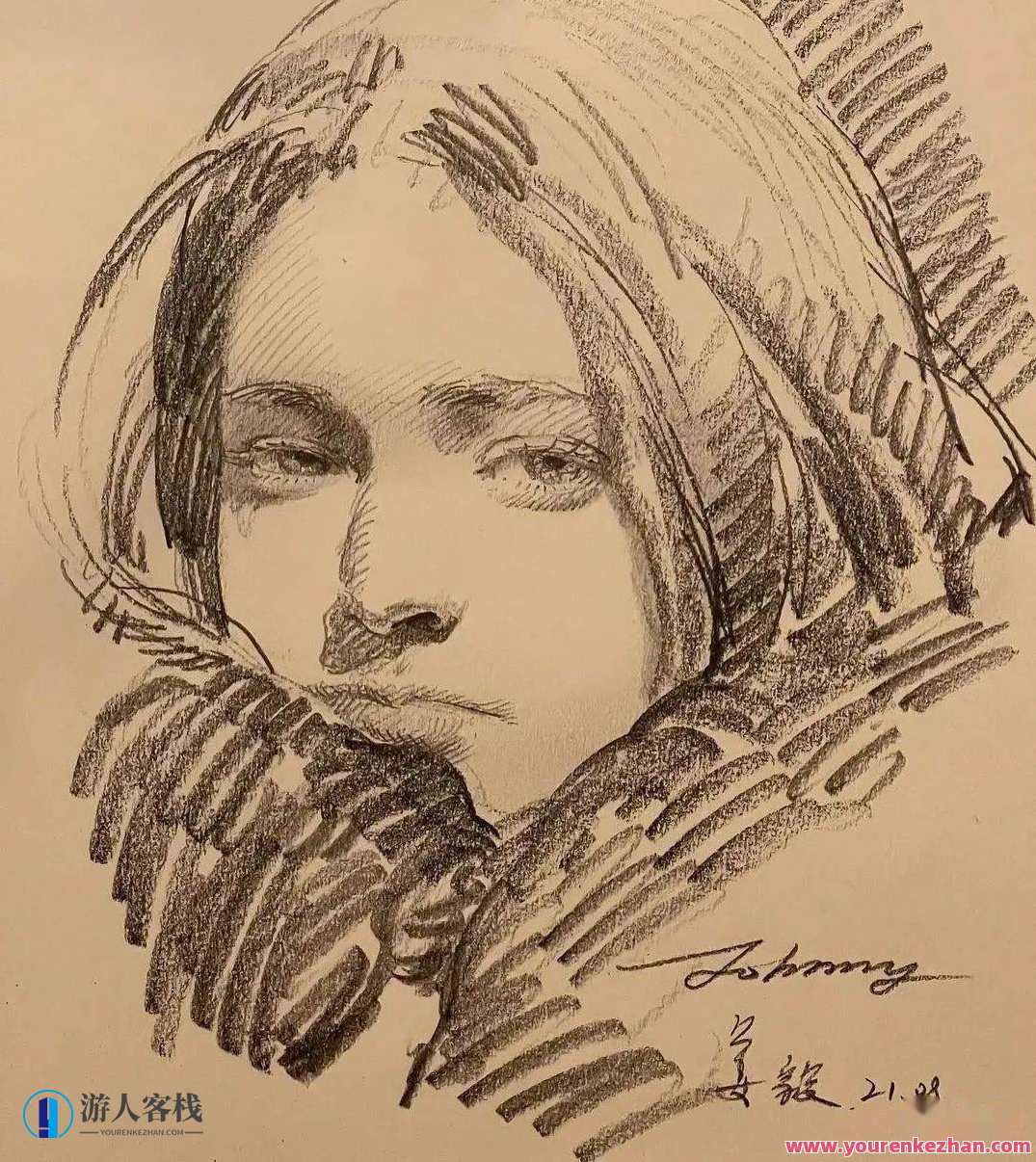 列宾美院姜毅速写2022年百度云盘分享，艺术速写，姜毅列宾美院2022年分享,课程,影视,艺术,第1张