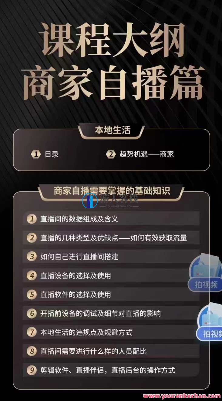 旅游直播核心板-叁鱼，从0-100的直播思维课，打造头部直播间的系统课，旅游直播思维进阶，叁鱼直播系统课，助力头部直播间快速成长,课程,管理,直播,第3张