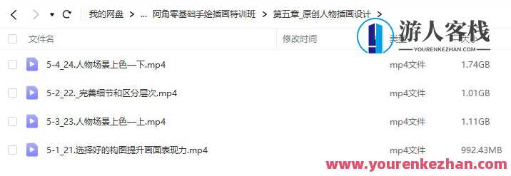 阿角零基础手绘插画特训班2022年2月结课百度云盘分享，插画新星，零基础手绘特训班2022年结课百度云盘分享,课程,学习,影视,专业,第3张